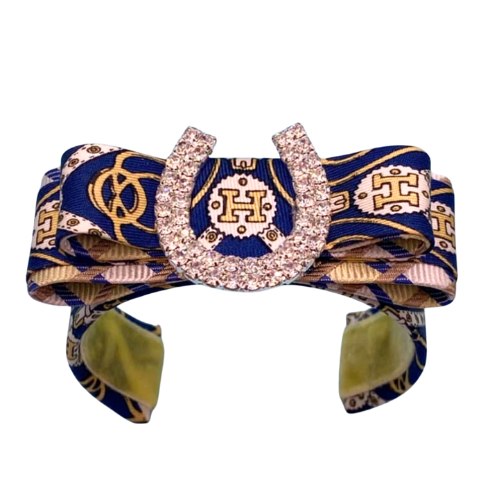 Hermes Necktie Cuff Bracelet by Flock by Wild for Vintage Luxe Up