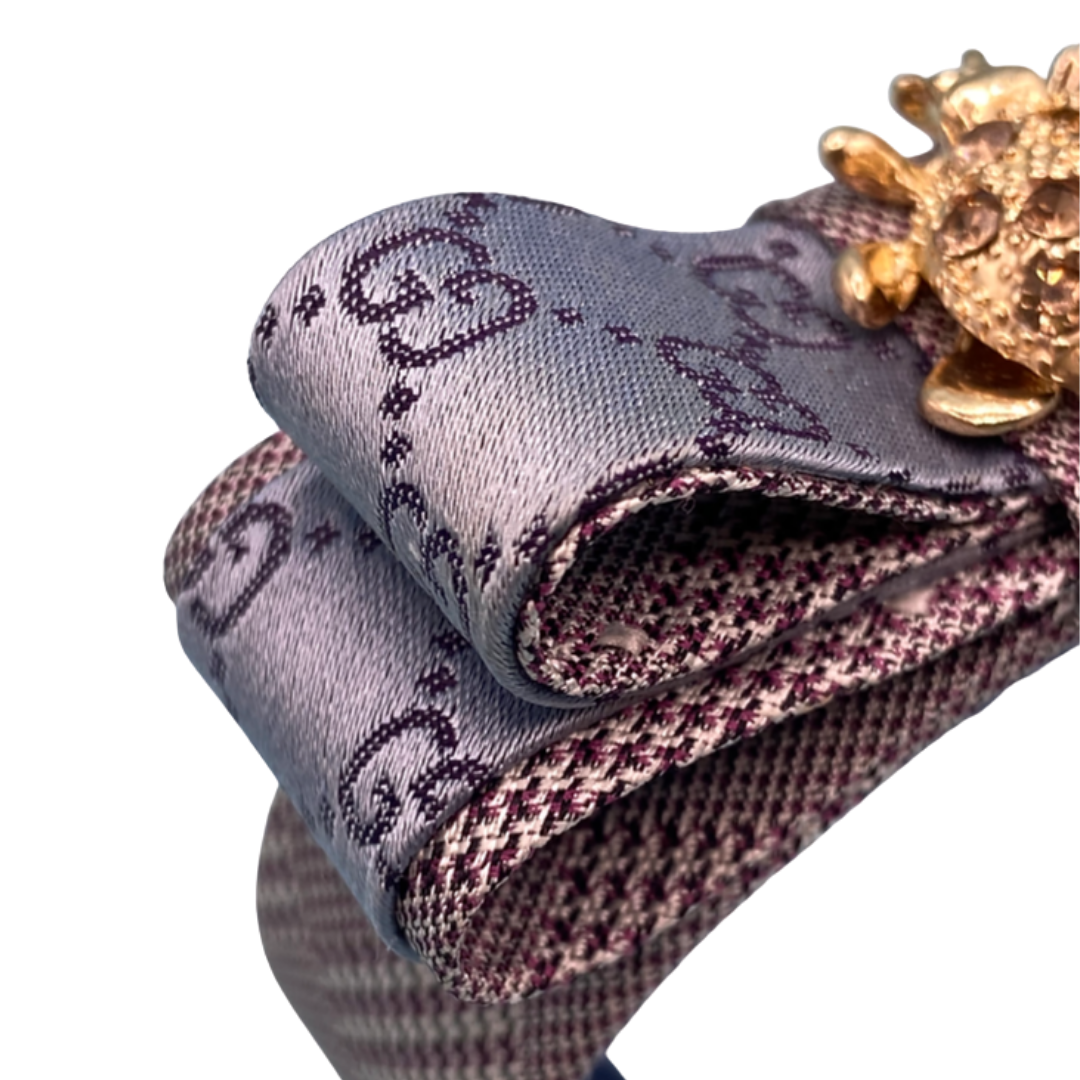 Gucci Necktie Cuff Bracelet by Flock by Wild for Vintage Luxe Up