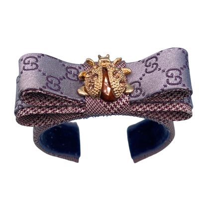 Gucci Necktie Cuff Bracelet by Flock by Wild for Vintage Luxe Up