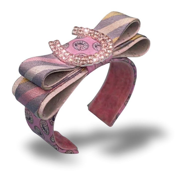 Hermes Necktie Cuff Bracelet by Flock by Wild for Vintage Luxe Up