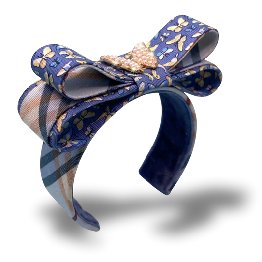 Ferragamo Necktie Cuff Bracelet by Flock by Wild for Vintage Luxe Up