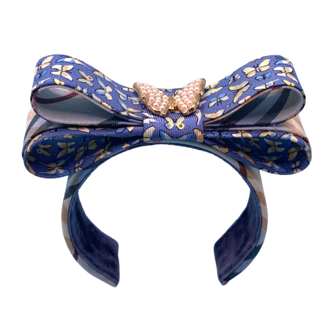 Ferragamo Necktie Cuff Bracelet by Flock by Wild for Vintage Luxe Up