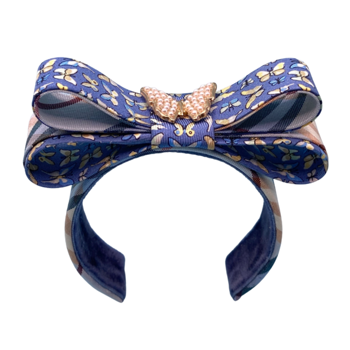 Ferragamo Necktie Cuff Bracelet by Flock by Wild for Vintage Luxe Up