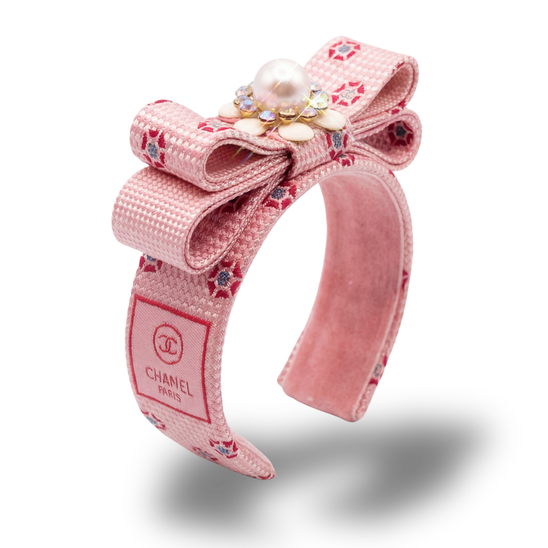 Chanel Necktie Cuff Bracelet by Flock by Wild for Vintage Luxe Up