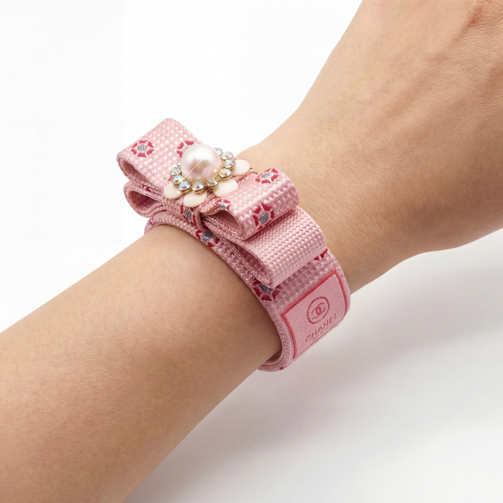 Chanel Necktie Cuff Bracelet by Flock by Wild for Vintage Luxe Up