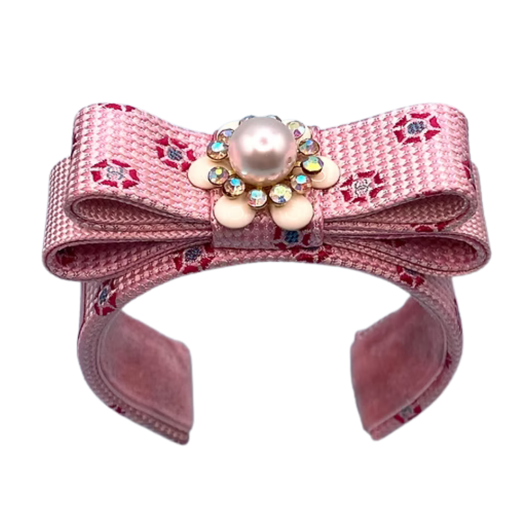 Chanel Necktie Cuff Bracelet by Flock by Wild for Vintage Luxe Up