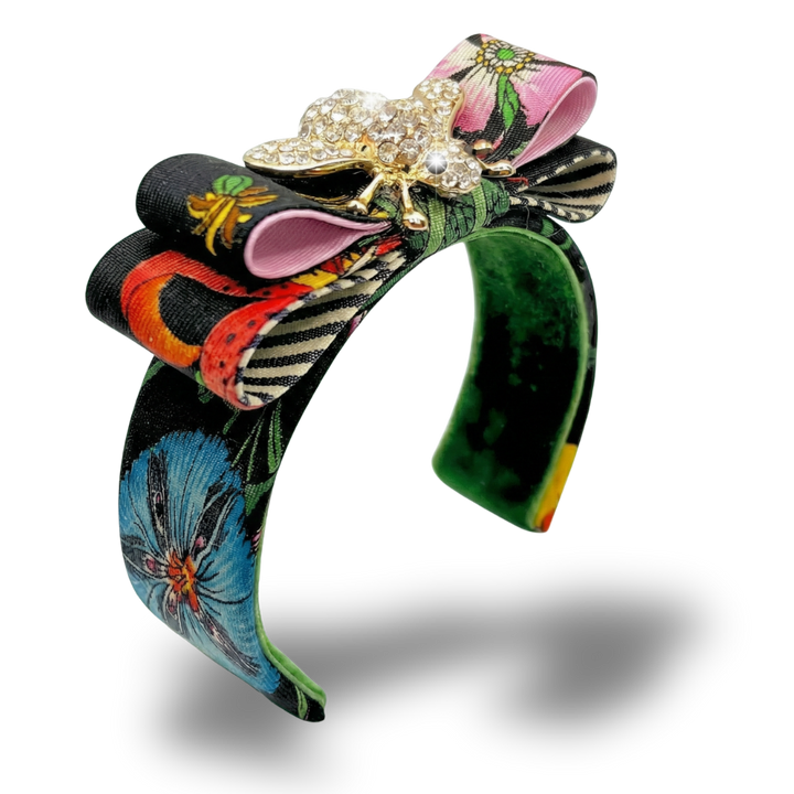 Gucci Necktie Cuff Bracelet by Flock by Wild for Vintage Luxe Up