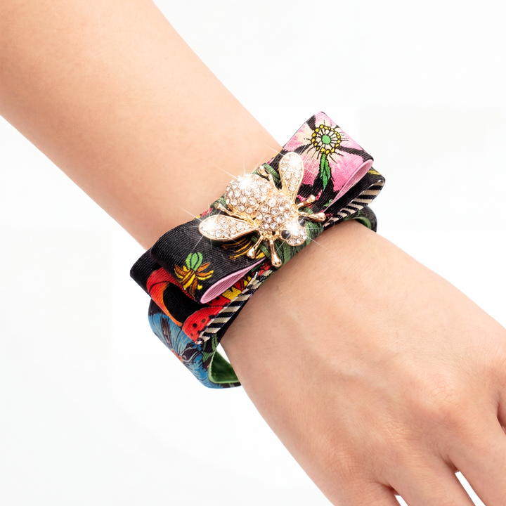 Gucci Necktie Cuff Bracelet by Flock by Wild for Vintage Luxe Up