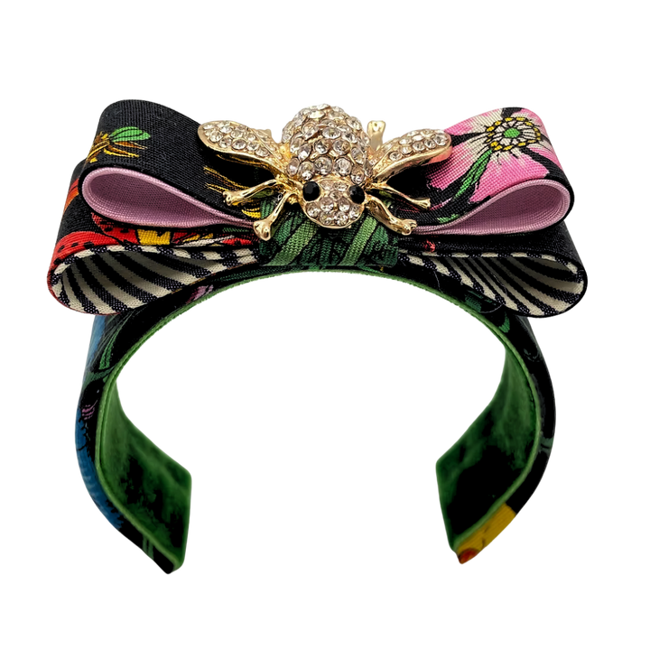 Gucci Necktie Cuff Bracelet by Flock by Wild for Vintage Luxe Up