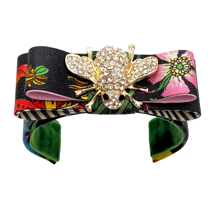 Gucci Necktie Cuff Bracelet by Flock by Wild for Vintage Luxe Up