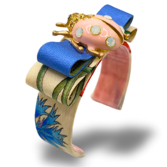 Gucci Necktie Cuff Bracelet by Flock by Wild for Vintage Luxe Up