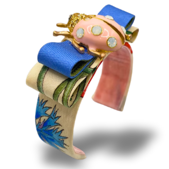 Gucci Necktie Cuff Bracelet by Flock by Wild for Vintage Luxe Up