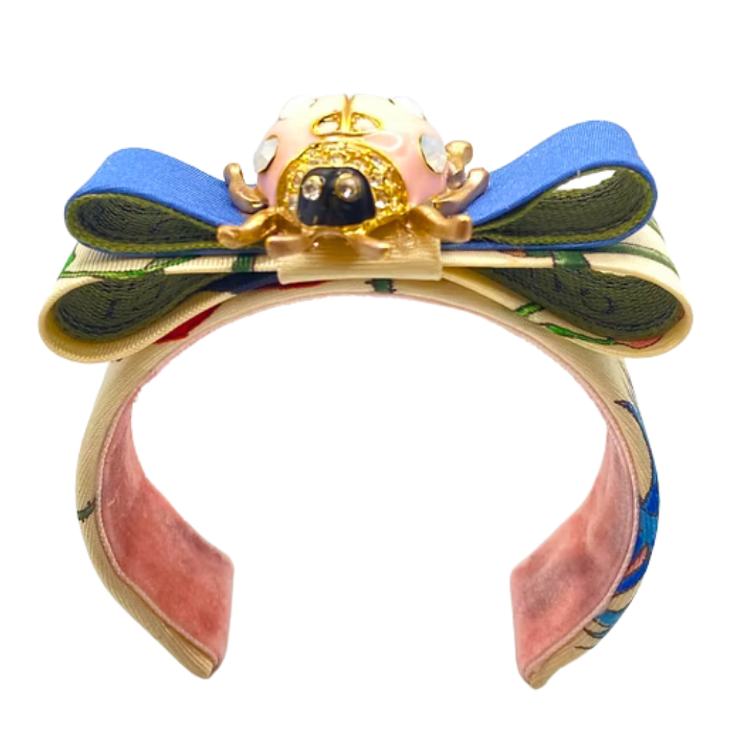 Gucci Necktie Cuff Bracelet by Flock by Wild for Vintage Luxe Up