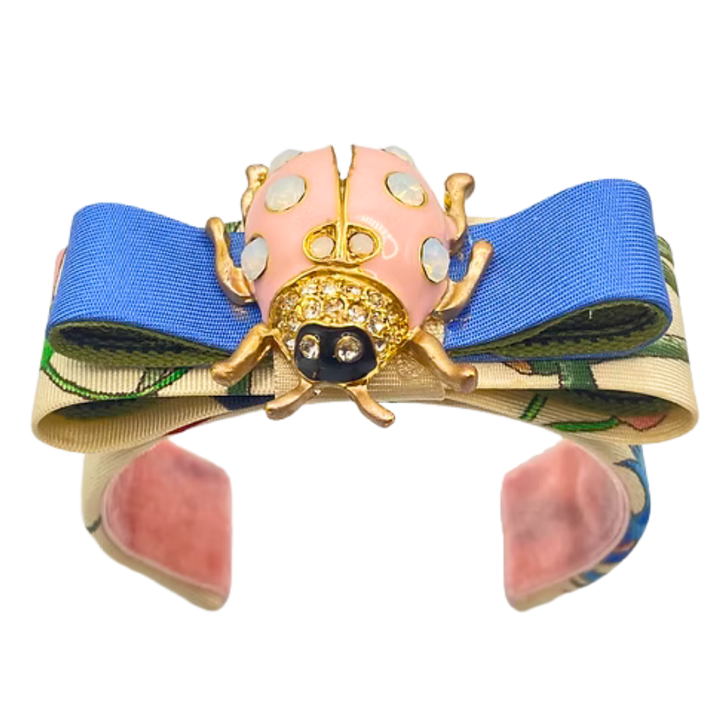 Gucci Necktie Cuff Bracelet by Flock by Wild for Vintage Luxe Up