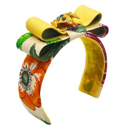Gucci Necktie Cuff Bracelet by Flock by Wild for Vintage Luxe Up