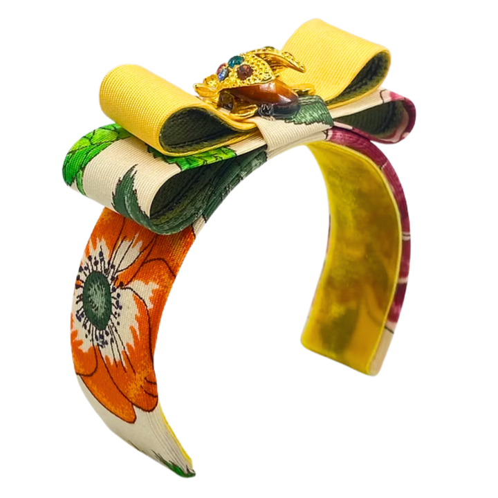 Gucci Necktie Cuff Bracelet by Flock by Wild for Vintage Luxe Up