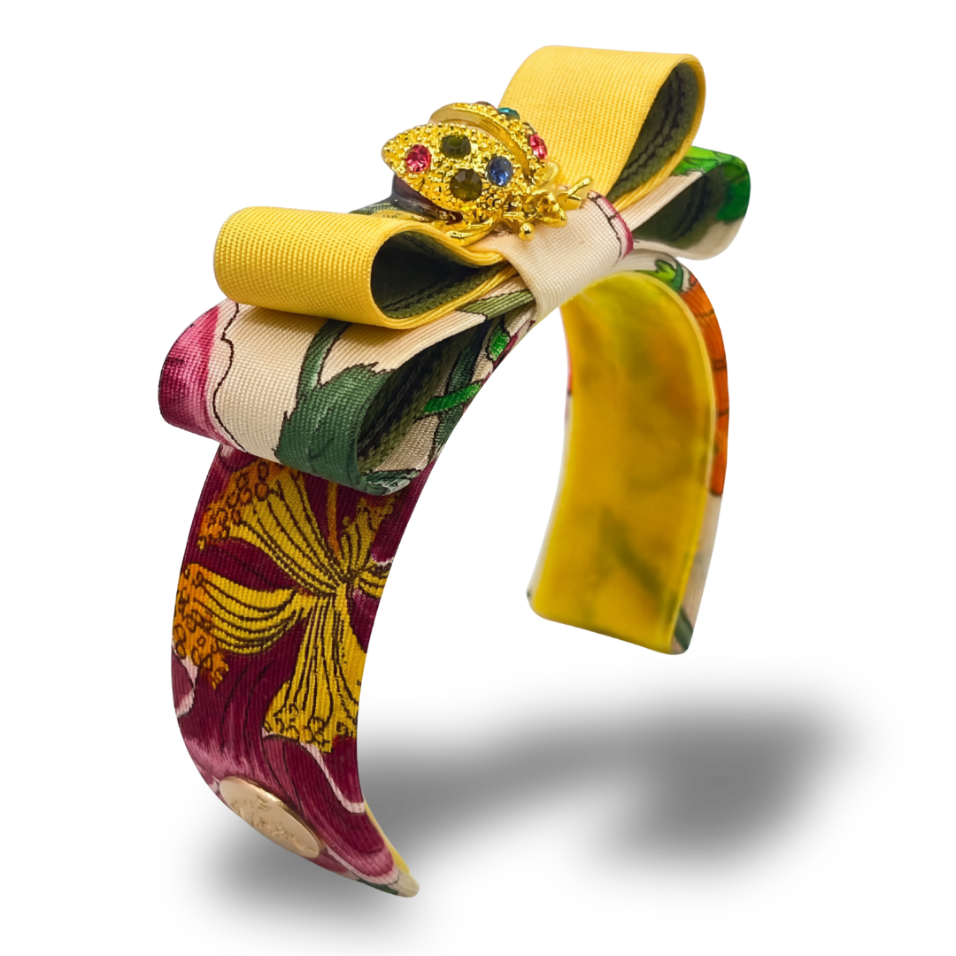 Gucci Necktie Cuff Bracelet by Flock by Wild for Vintage Luxe Up