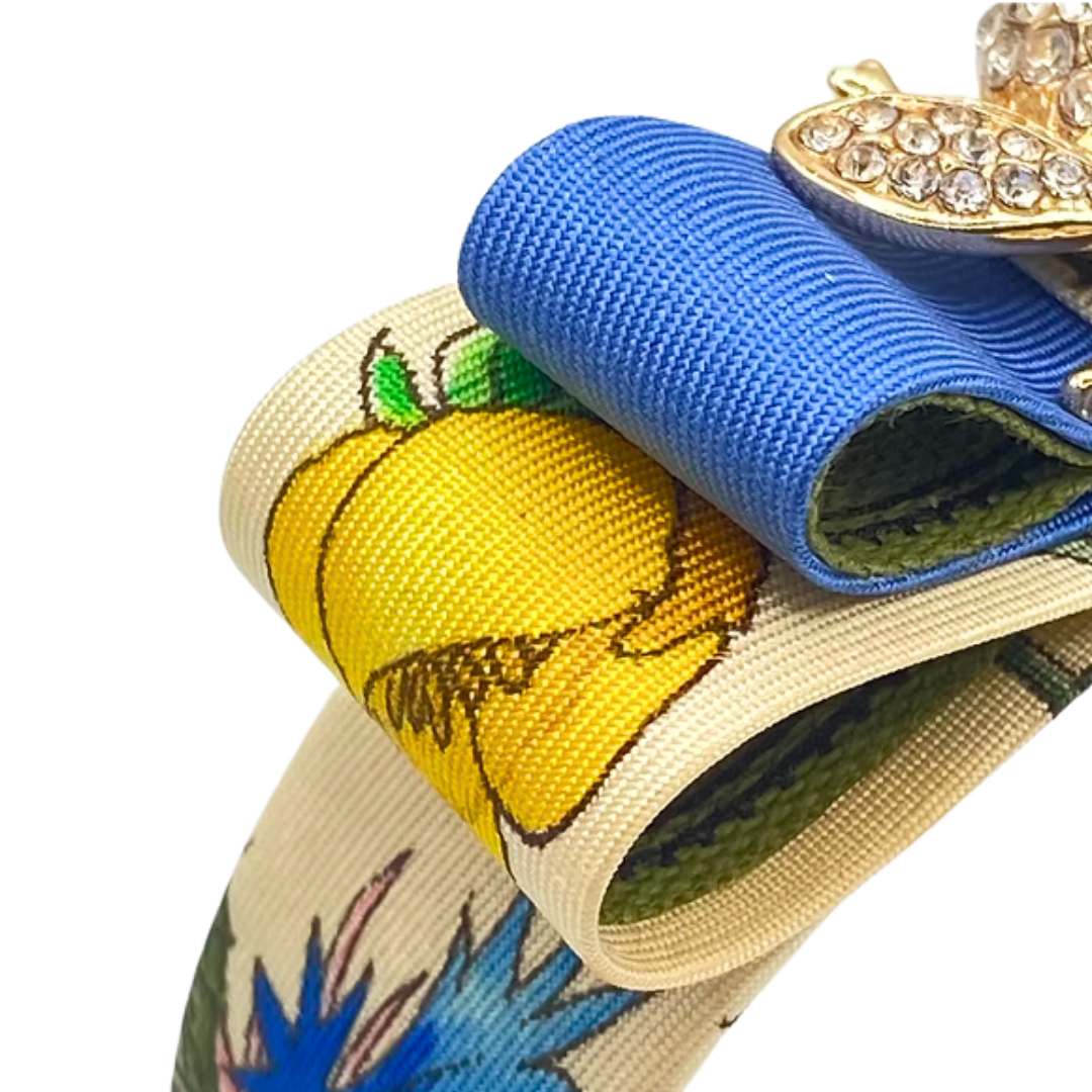 Gucci Necktie Cuff Bracelet by Flock by Wild for Vintage Luxe Up