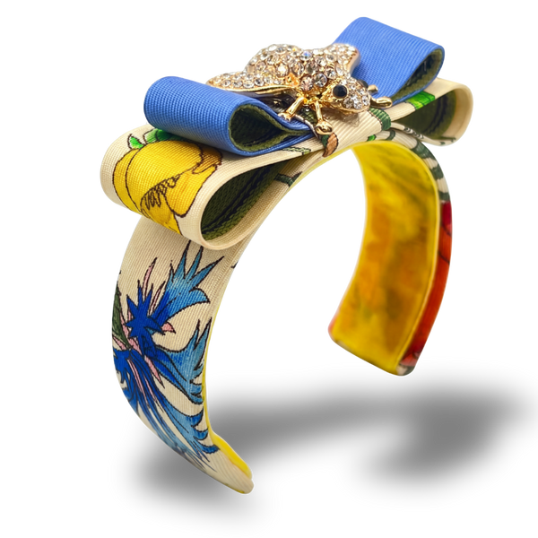 Gucci Necktie Cuff Bracelet by Flock by Wild for Vintage Luxe Up