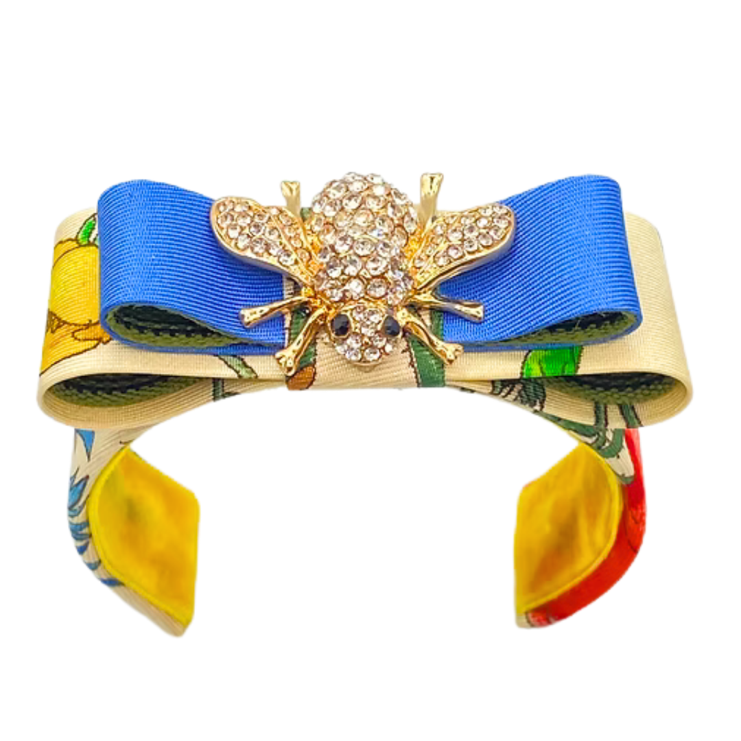 Gucci Necktie Cuff Bracelet by Flock by Wild for Vintage Luxe Up