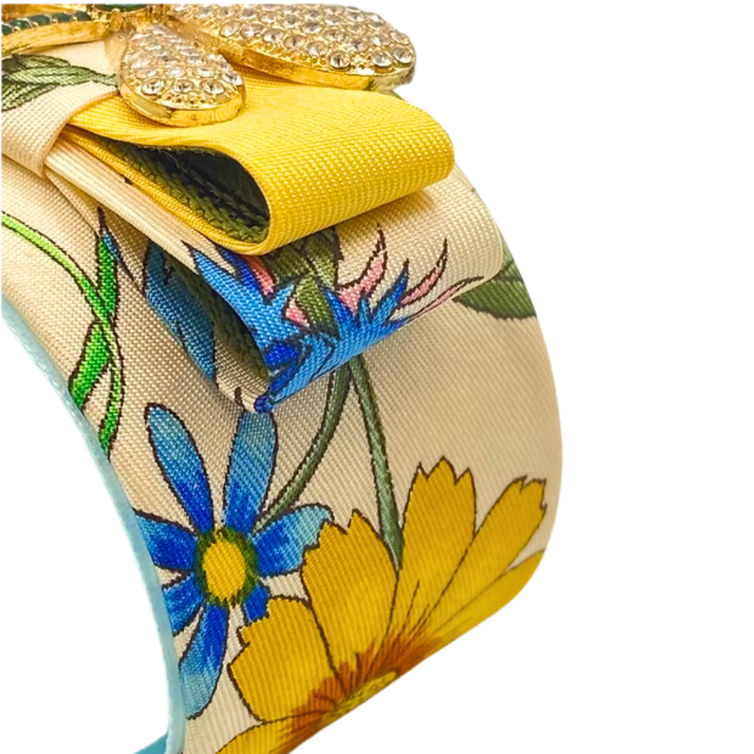 Gucci Necktie Cuff Bracelet by Flock by Wild for Vintage Luxe Up