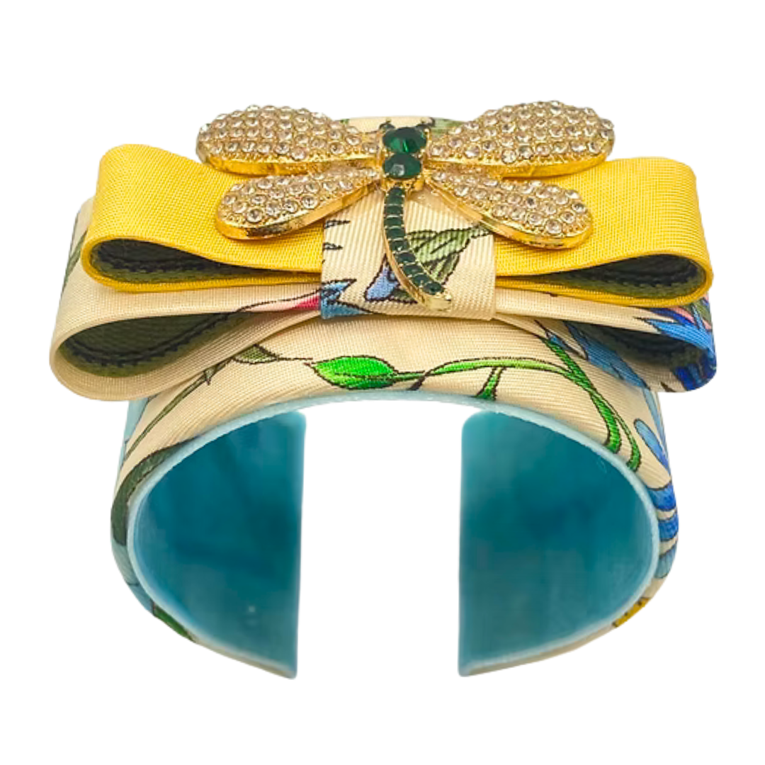 Gucci Necktie Cuff Bracelet by Flock by Wild for Vintage Luxe Up