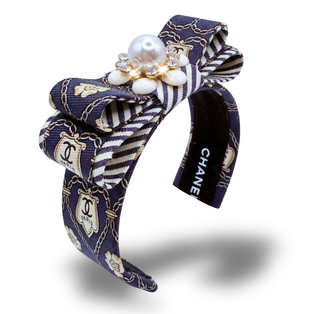Chanel Necktie Cuff Bracelet by Flock by Wild for Vintage Luxe Up