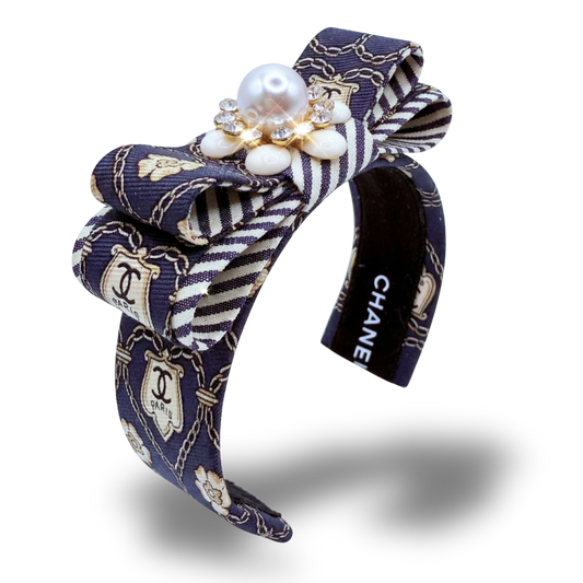 Chanel Necktie Cuff Bracelet by Flock by Wild for Vintage Luxe Up