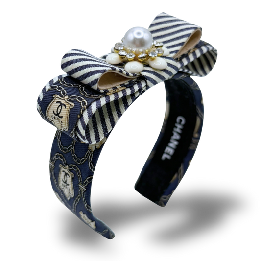 Chanel Necktie Cuff Bracelet by Flock by Wild for Vintage Luxe Up
