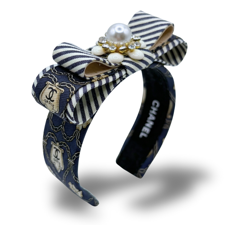 Chanel Necktie Cuff Bracelet by Flock by Wild for Vintage Luxe Up