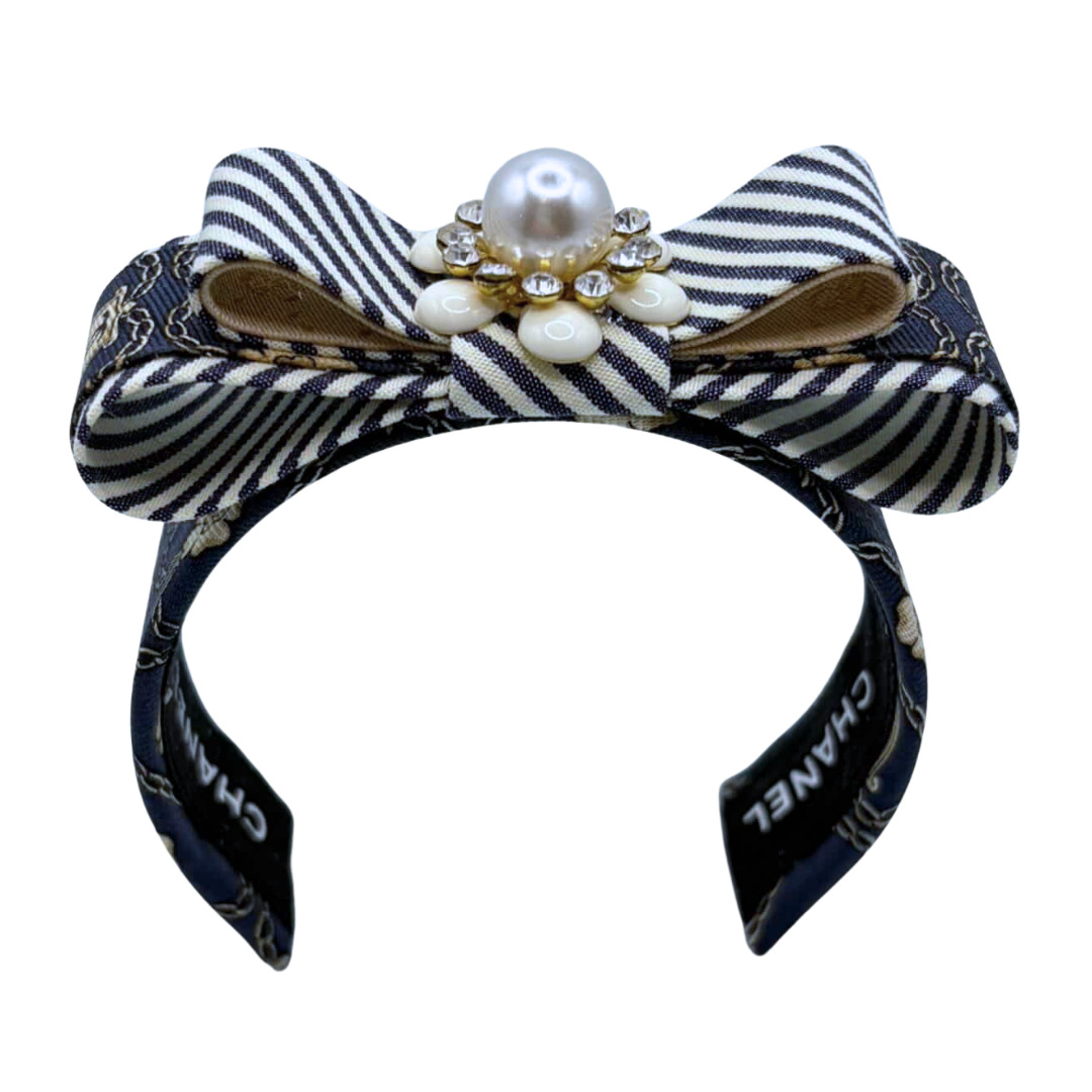 Chanel Necktie Cuff Bracelet by Flock by Wild for Vintage Luxe Up