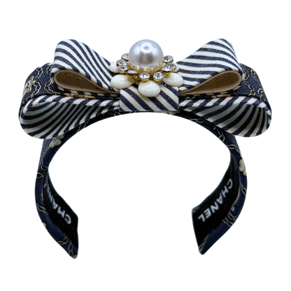 Chanel Necktie Cuff Bracelet by Flock by Wild for Vintage Luxe Up
