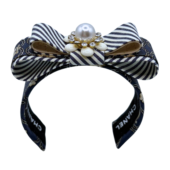 Chanel Necktie Cuff Bracelet by Flock by Wild for Vintage Luxe Up