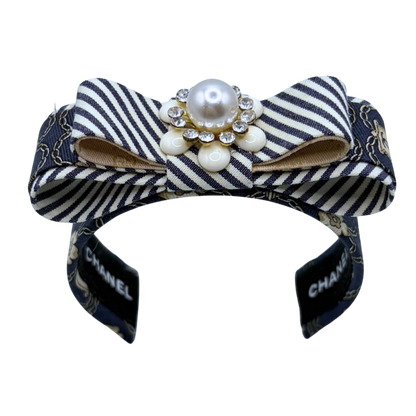 Chanel Necktie Cuff Bracelet by Flock by Wild for Vintage Luxe Up