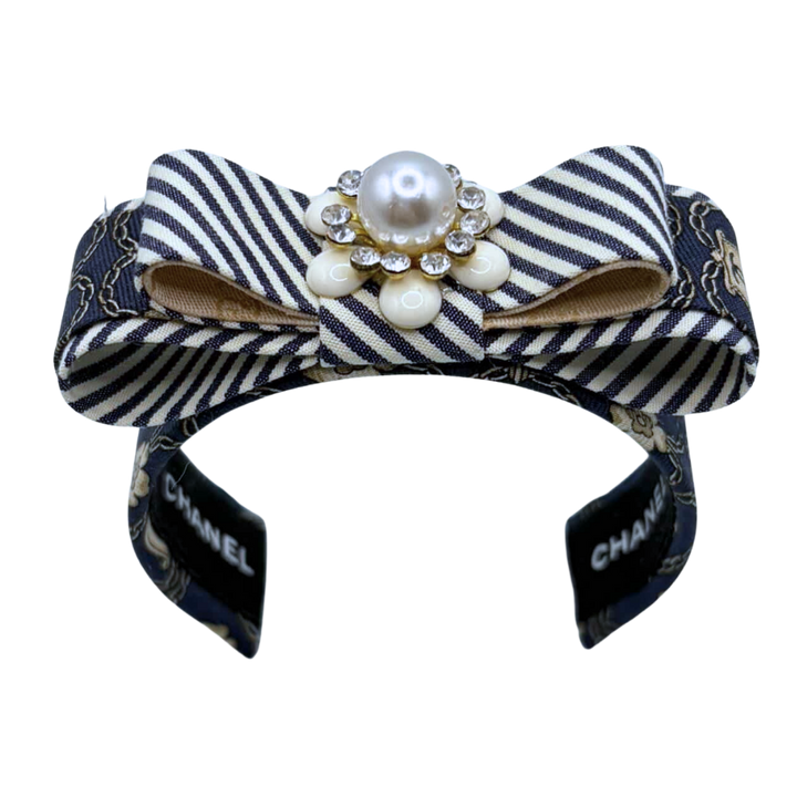 Chanel Necktie Cuff Bracelet by Flock by Wild for Vintage Luxe Up