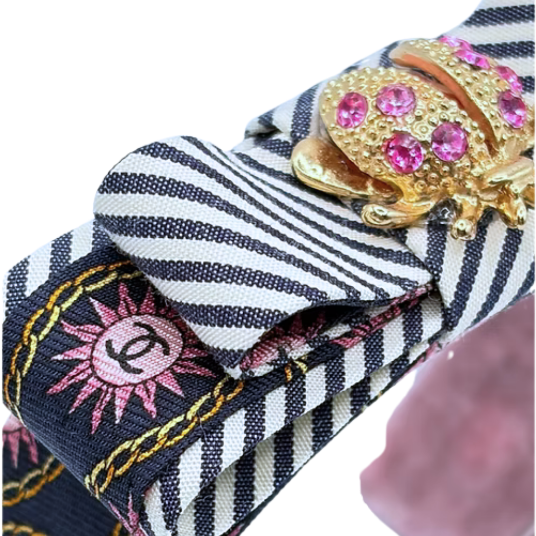 Chanel Necktie Cuff Bracelet by Flock by Wild for Vintage Luxe Up