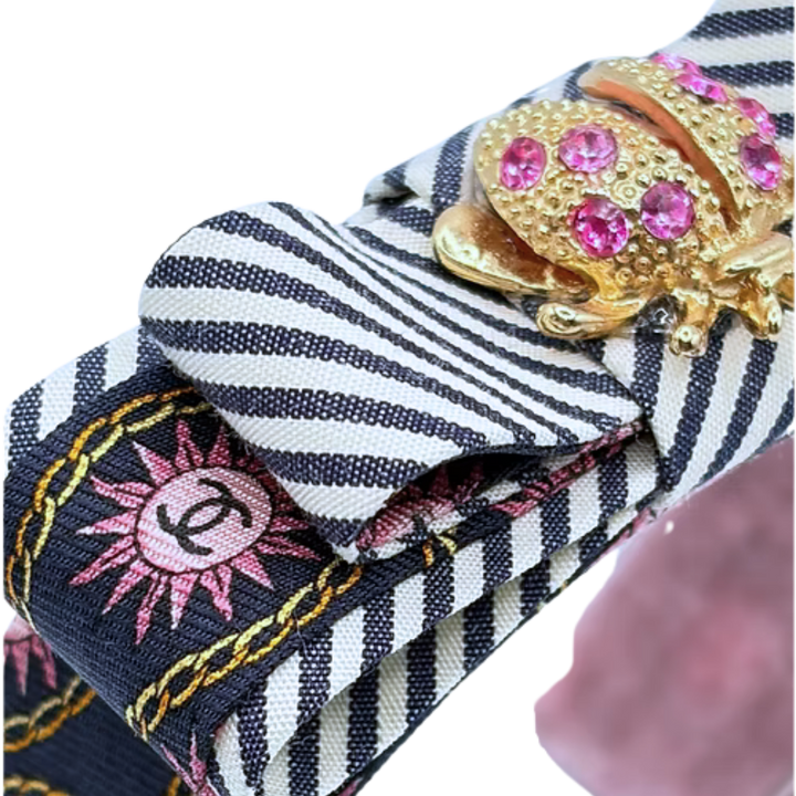 Chanel Necktie Cuff Bracelet by Flock by Wild for Vintage Luxe Up