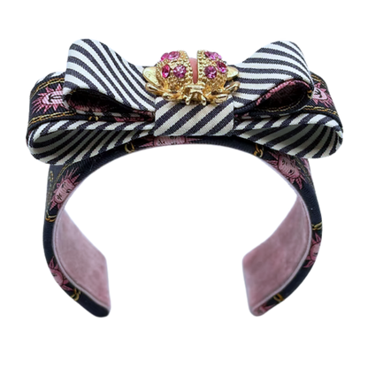 Chanel Necktie Cuff Bracelet by Flock by Wild for Vintage Luxe Up