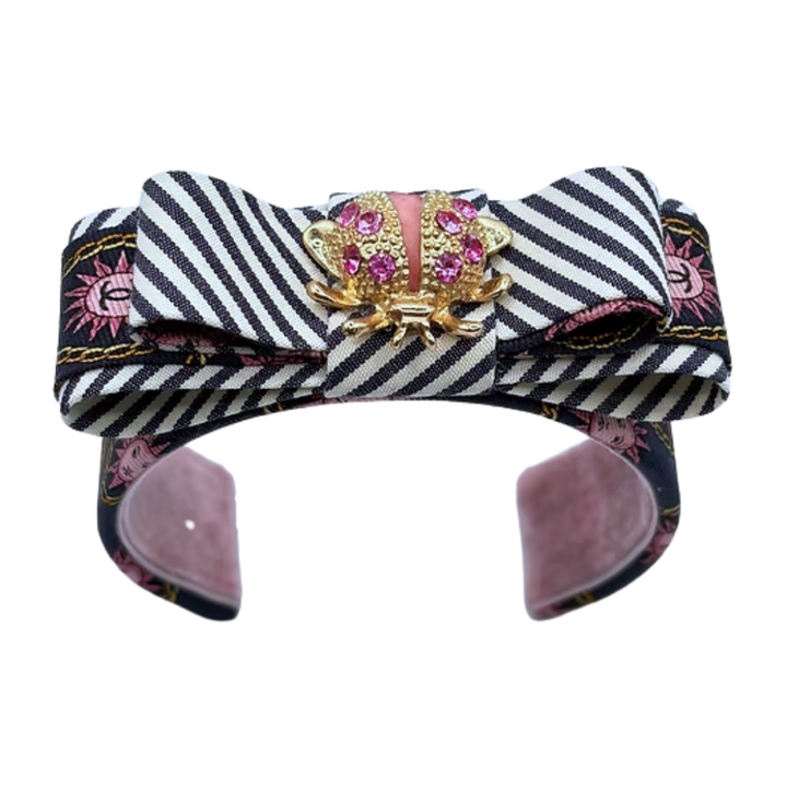Chanel Necktie Cuff Bracelet by Flock by Wild for Vintage Luxe Up
