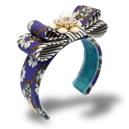 Chanel Necktie Cuff Bracelet by Flock by Wild for Vintage Luxe Up
