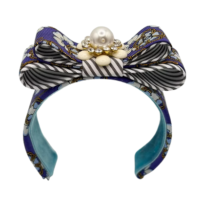 Chanel Necktie Cuff Bracelet by Flock by Wild for Vintage Luxe Up