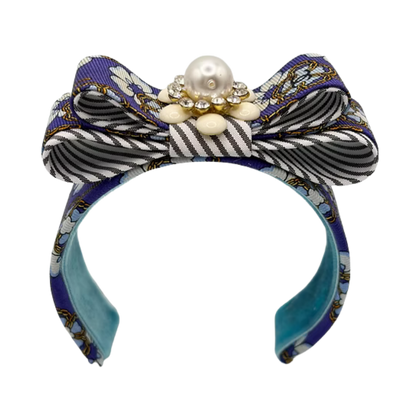 Chanel Necktie Cuff Bracelet by Flock by Wild for Vintage Luxe Up