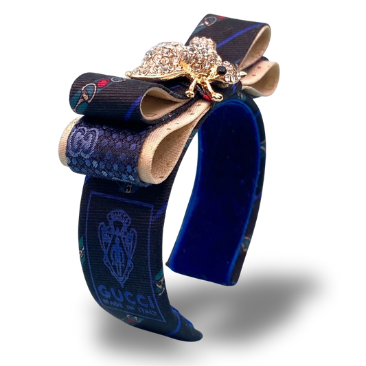 Gucci Necktie Cuff Bracelet by Flock by Wild for Vintage Luxe Up