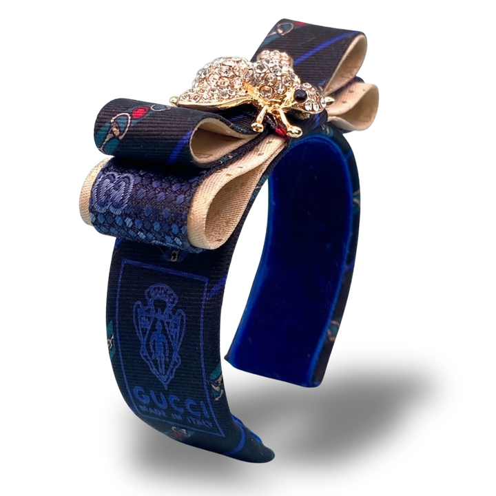 Gucci Necktie Cuff Bracelet by Flock by Wild for Vintage Luxe Up