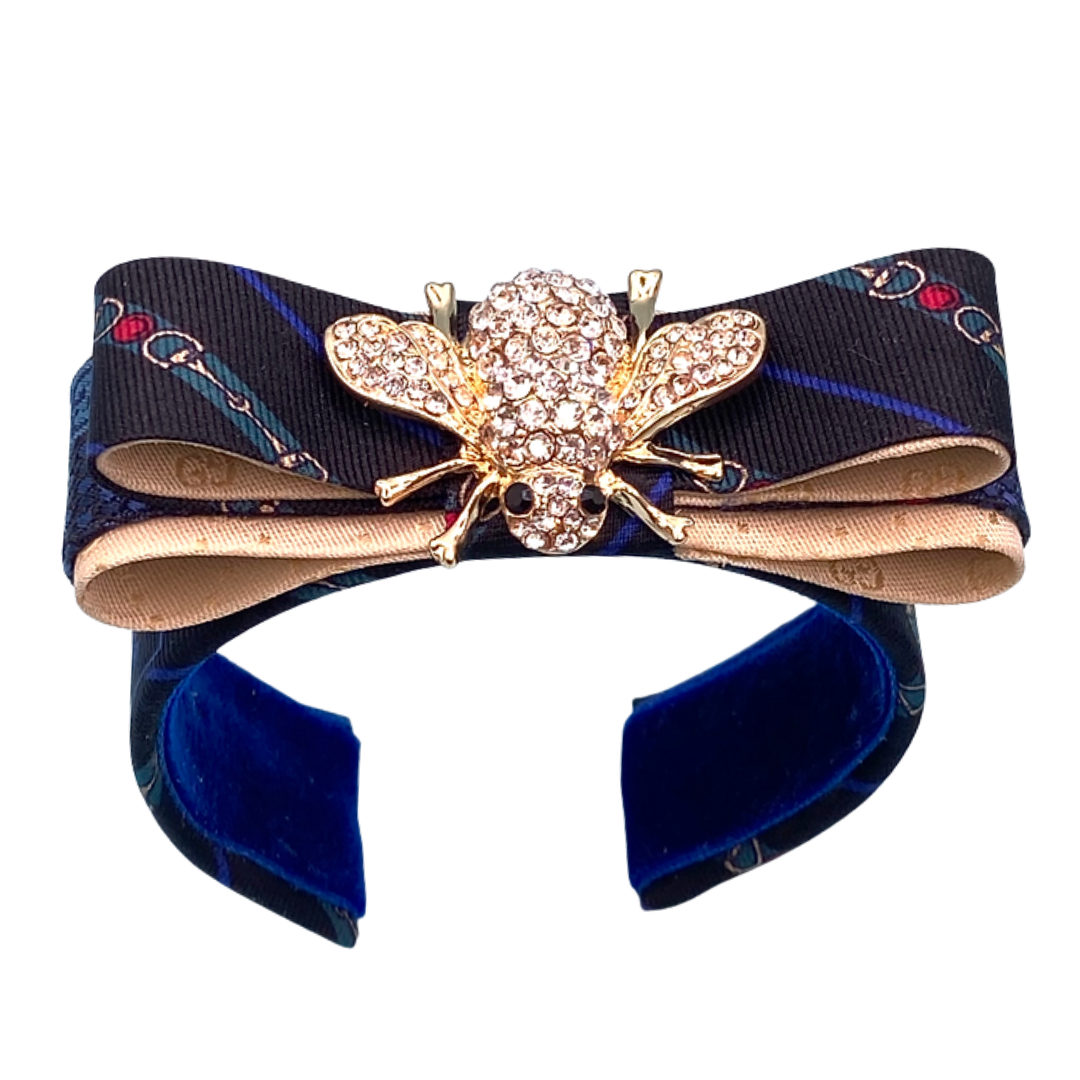Gucci Necktie Cuff Bracelet by Flock by Wild for Vintage Luxe Up