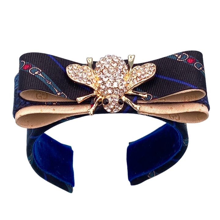 Gucci Necktie Cuff Bracelet by Flock by Wild for Vintage Luxe Up