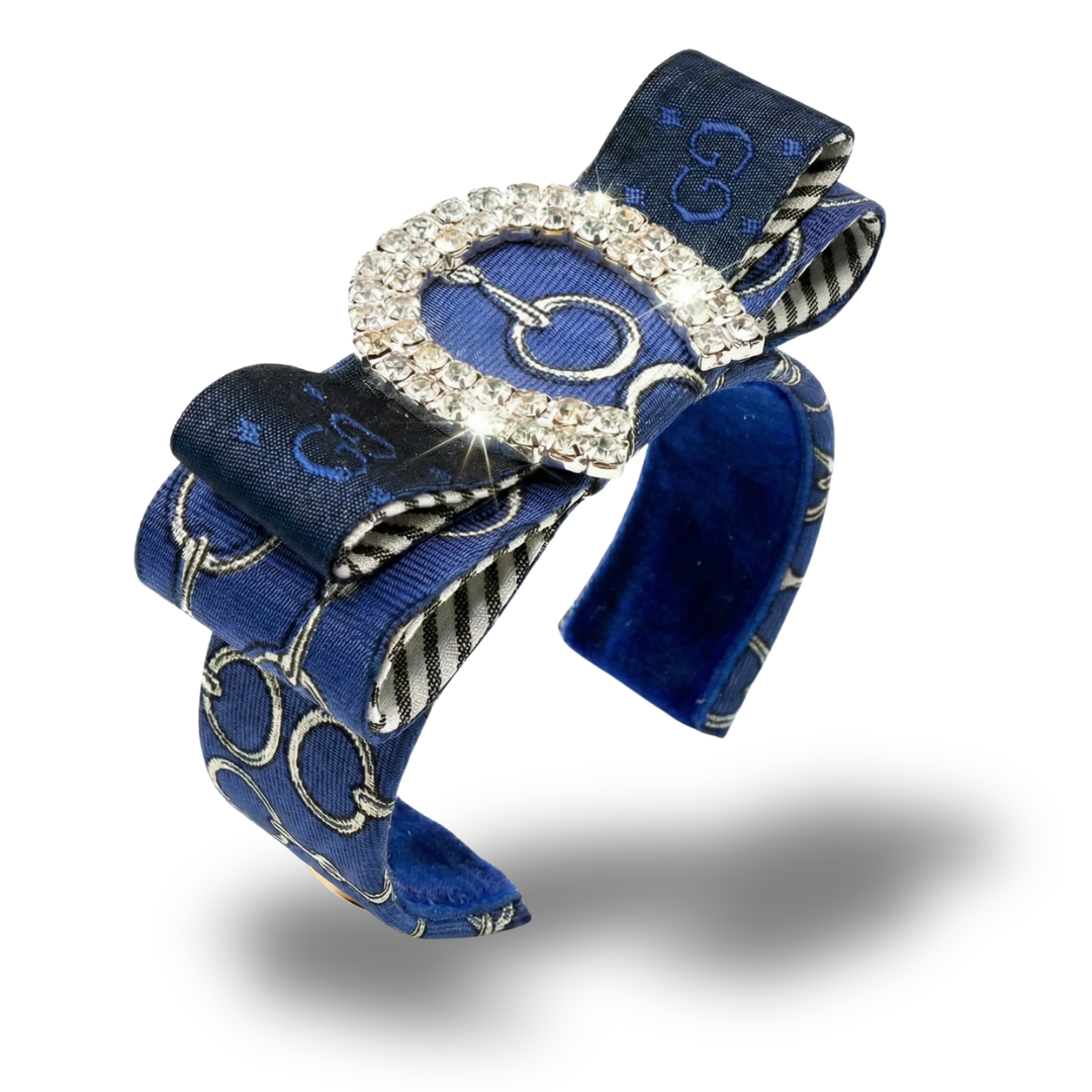 Gucci Necktie Cuff Bracelet by Flock by Wild for Vintage Luxe Up