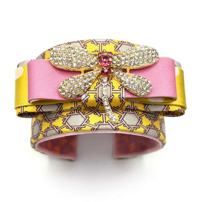 Hermes Silk Necktie Cuff Bracelet | Hermes Jewelry