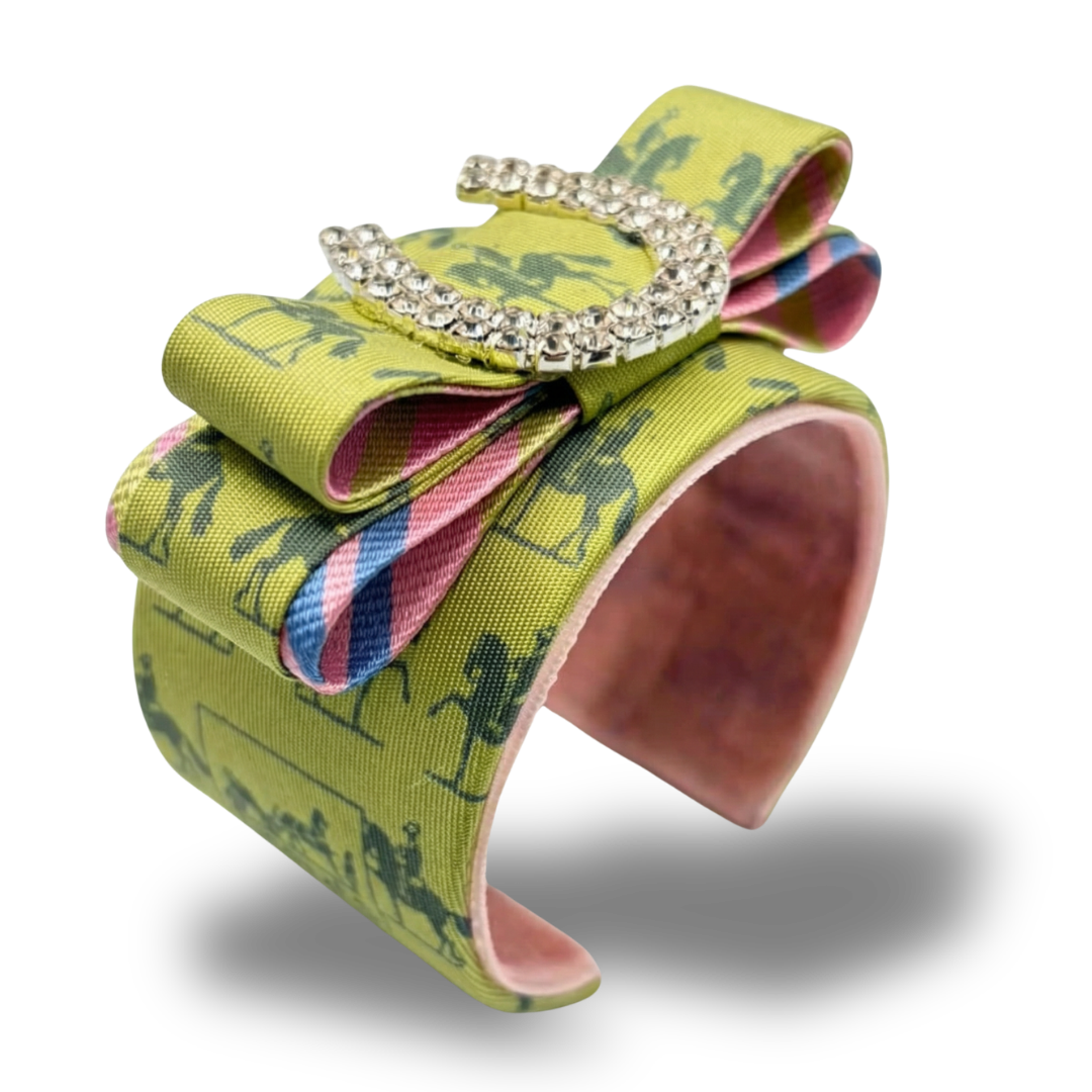 Hermes Silk Necktie Cuff Bracelet | Hermes Jewelry