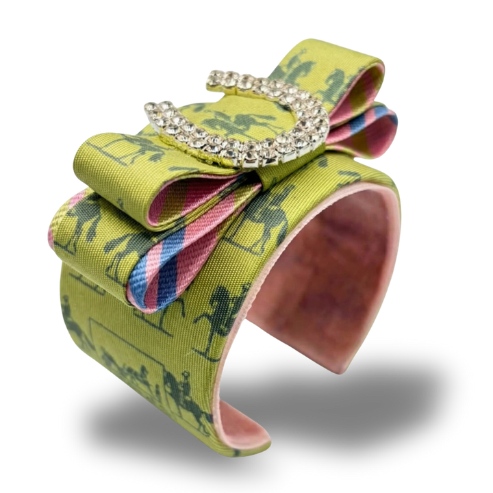 Hermes Silk Necktie Cuff Bracelet | Hermes Jewelry